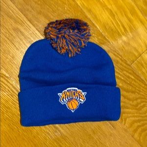 Knicks Blue and Orange Beanie